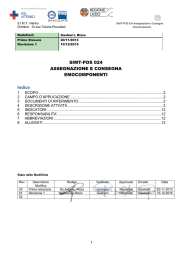 SIMT-POS 024 Assegnazione e Consegna