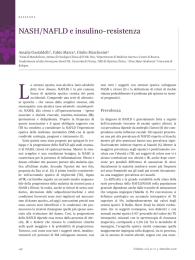 NASH/NAFLD e insulino-resistenza