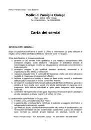 Carta dei Servizi - ALEBERTI - CIVETTINI - FRANCHI