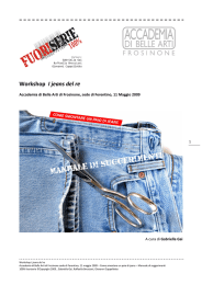 Workshop I jeans del re