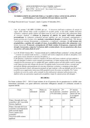 NUMERO LIMITE DI ASSENZE PER LA VALIDITA` DELL`ANNO