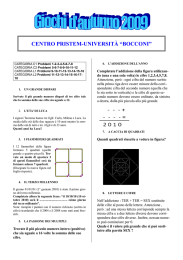 2009 - Università Bocconi