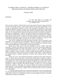 “IL PORCO TROVA TARTUFI”: WILHELM STEKEL E