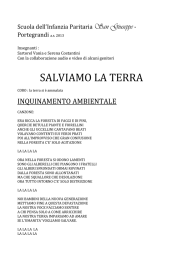 salviamo la terra - IRC Venezia Infanzia