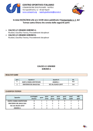 Comunicato n.1 Torneo Santa Chiara del 03_03_2016