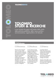 TolomeoServizi - Tolomeo studi e ricerche