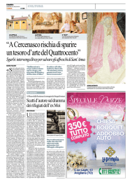 “A Cercenasco rischia di sparire un tesoro d`arte del Quattrocento”