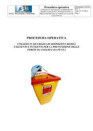 procedura operativa - ASL Napoli 1 Centro