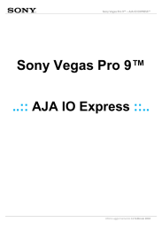 Sony Vegas Pro 9™