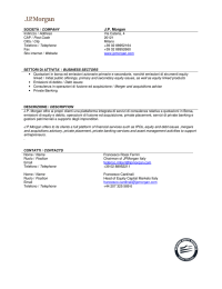 JP Morgan - Borsa Italiana