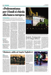 «Pedemontana: per i fondi si chieda alla banca europea»