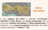 Africa del Sahel - Scuola Dame Inglesi