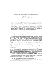 1. Profili evolutivi del giudizio di ottemperanza