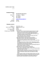 Walter Nicolussi Paolaz - Università degli Studi di Trento