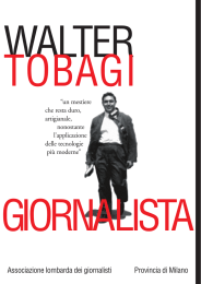 Walter Tobagi - Ordine dei Giornalisti