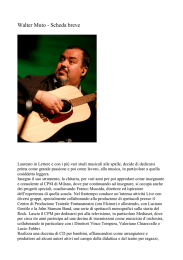 Walter Muto - Scheda breve - Azione Cattolica Italiana