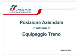 Posizione Aziendale Equipaggio Treno