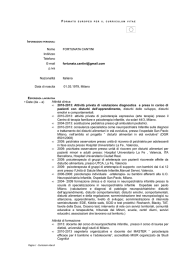 CV - Ospedale San Paolo