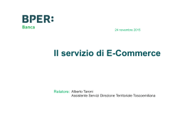Scarica Slides - Il Commercio al Centro