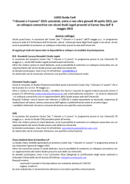 “I Giovani e il Lavoro” 2015 - LUISS@Imprese