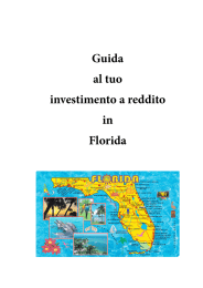 Scarica da qui la guida al tuo investimento in Florida