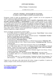 Estate a Vignola - venerd&igrave; 25 luglio