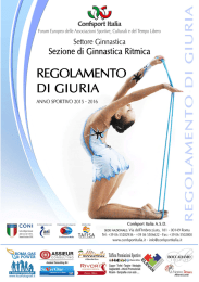 Regolamento Giuria 2015-2016