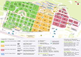 Cimitero di Bolzano Friedhof in Bozen Legenda | Legende