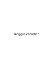 Raggio catodico