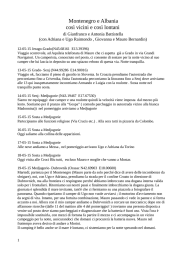 Montenegro e Albania così vicini e così lontani