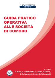 guida pratico operativa alle società di comodo