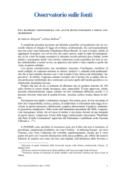 1 di Umberto Allegretti** ed Enzo Balboni*** È complicato prendere