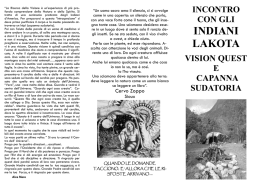 indiani lakota - Distretto Culturale di Valle Camonica