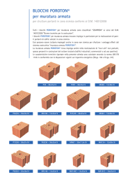 Blocchi per muratura armata