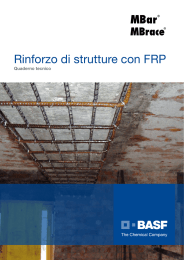 Rinforzo di strutture con FRP