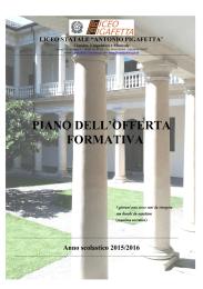 scarica il P.O.F. 2015/2016 - Liceo Statale "Antonio Pigafetta"