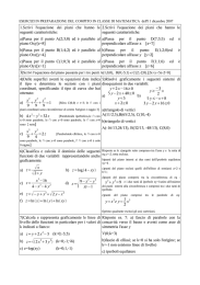 1.Scrivi l`equazione dei piani che hanno le seguenti caratteristiche