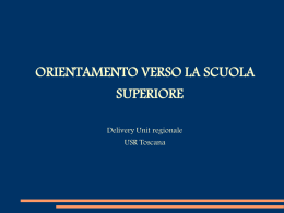 Presentazione dell`offerta formativa delle scuole superiori a Firenze