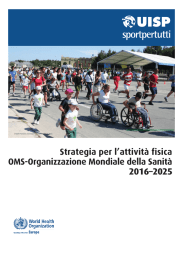 pdf La strategia Oms 2016-2015 per l`attività fisica