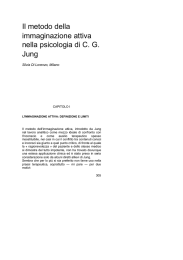 Il metodo della immaginazione attiva nella psicologia di