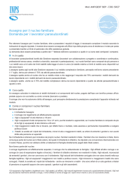 Assegno per il nucleo familiare Domanda per i lavoratori