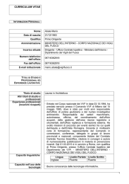 Abate Mario - Vigili del Fuoco