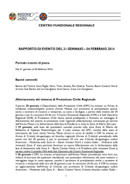 Rapporto Evento 31 gennaio - Uffico Idrografico e Mareografico di