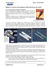 Railgun: il cannone elettromagnetico dalla fantascienza alla