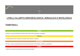 spiegazione codice colori allerta meteo
