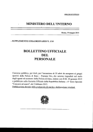 graduatoria di merito e dichiarazione vincitori 25 atleti fiamme oro