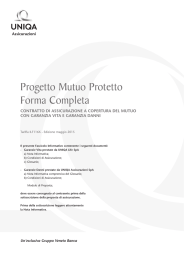 Progetto Mutuo Protetto - Forma Completa