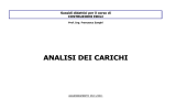 ANALISI DEI CARICHI