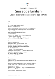 “Iago – Otello” in PDF - Accademia Lorenzo Da Ponte