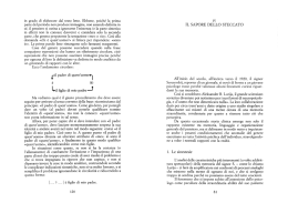 IV. Il sapore dello steccato